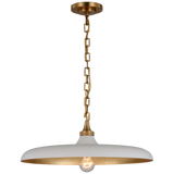 Featuring Piatto Medium Pendant Hand-Rubbed Antique Brass by Visual Comfort at Amethyst Home. Thomas O'Brien's Piatto series showcases a new and fresh take on dramatic elegance. At once chic and casual, the distinctive low shades feature rustic gilding on the inside to reflect light in a modern way. The lights will add a distinctive yet graceful statement to kitchens, dining rooms a. Amethyst Home provides interior design, new construction, custom furniture, and area rugs in the Seattle metro area