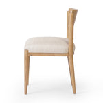 Featuring Piran Essence Natural Dining Chair by Four Hands at Amethyst Home. A celebration of simplicity. Natural nettlewood frames a comfortable linen-blend seat, while a subtle arc at the backrest's base softens clean, tapered lines. Performance fabrics are specially created to withstand spills, stains, high traffic and wear, ensuring long-term comfort and unmatched durability.. Amethyst Home provides interior design, new construction, custom furniture, and area rugs in the Scottsdale metro area