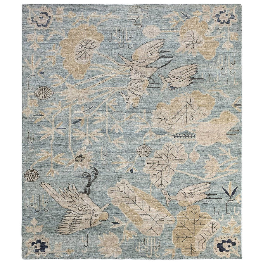 Plumari Avis Blue Rug