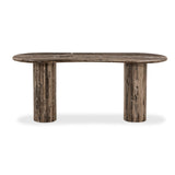 Ponce Desk - Rocky Brown Marble