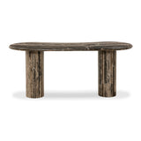 Ponce Desk - Rocky Brown Marble