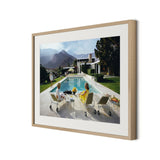 Poolside Gossip by Slim Aarons - White Oak