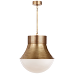 Featuring Precision Large Pendant Antique-Burnished Brass by Visual Comfort at Amethyst Home. Defined by its signature perforated metal, Kelly Wearstler's Precision series explores the harmonious relationship between light and form. Featuring bold architectural lines that range from minimalist silhouettes to statement shapes, the modern designs diffuse and reflect light to add de. Amethyst Home provides interior design, new construction, custom furniture, and area rugs in the Washington metro area
