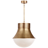 Featuring Precision Large Pendant Antique-Burnished Brass by Visual Comfort at Amethyst Home. Defined by its signature perforated metal, Kelly Wearstler's Precision series explores the harmonious relationship between light and form. Featuring bold architectural lines that range from minimalist silhouettes to statement shapes, the modern designs diffuse and reflect light to add de. Amethyst Home provides interior design, new construction, custom furniture, and area rugs in the Washington metro area