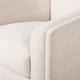 Presley Swivel Chair - Crypton Nomad Snow | shipping 09/25/2026