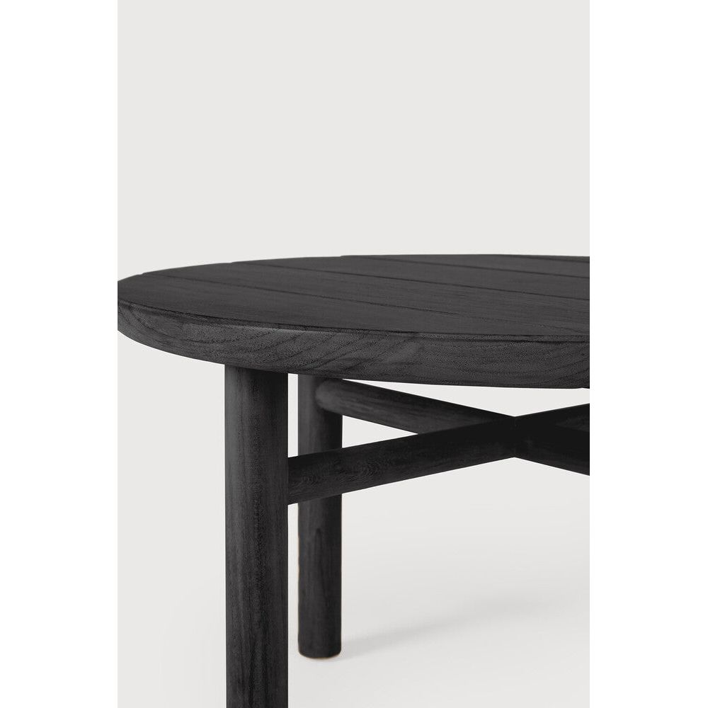 Featuring Quatro Teak Black Outdoor Coffee Table by Ethnicraft at Amethyst Home. The Quatro coffee table is the perfect accompaniment to ensure comfort and elegance when enjoying the outdoors. Equally beautiful as a single item or arranged together in a composition specific to your needs.Brushed : YesCollection : QuatroFinish : VarnishedFloor Protector : YesFrame : Hardwood frameLegs. Amethyst Home provides interior design, new construction, custom furniture, and area rugs in the Austin metro area