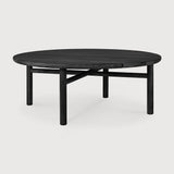 Featuring Quatro Teak Black Outdoor Coffee Table by Ethnicraft at Amethyst Home. The Quatro coffee table is the perfect accompaniment to ensure comfort and elegance when enjoying the outdoors. Equally beautiful as a single item or arranged together in a composition specific to your needs.Brushed : YesCollection : QuatroFinish : VarnishedFloor Protector : YesFrame : Hardwood fram. Amethyst Home provides interior design, new construction, custom furniture, and area rugs in the Los Angeles metro area