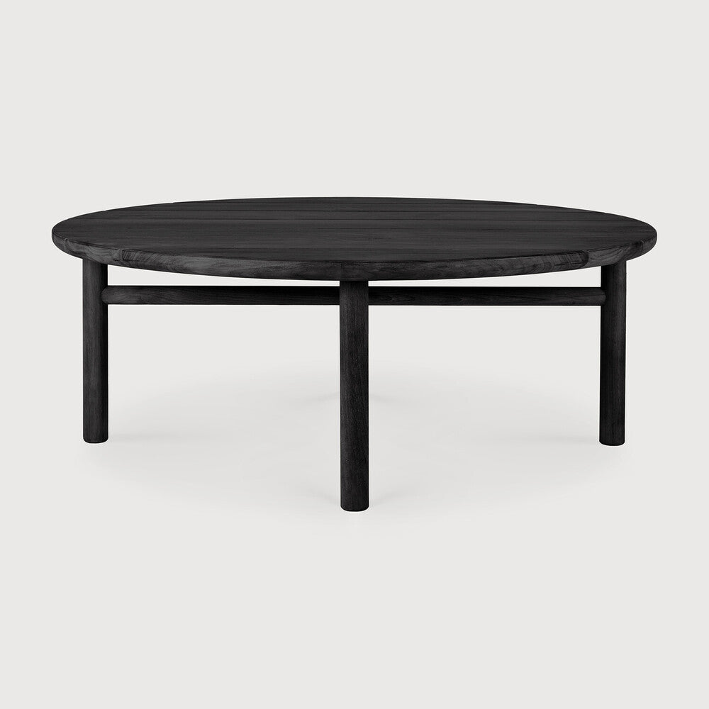 Quatro Teak Black Outdoor Coffee Table | please contact us for availability