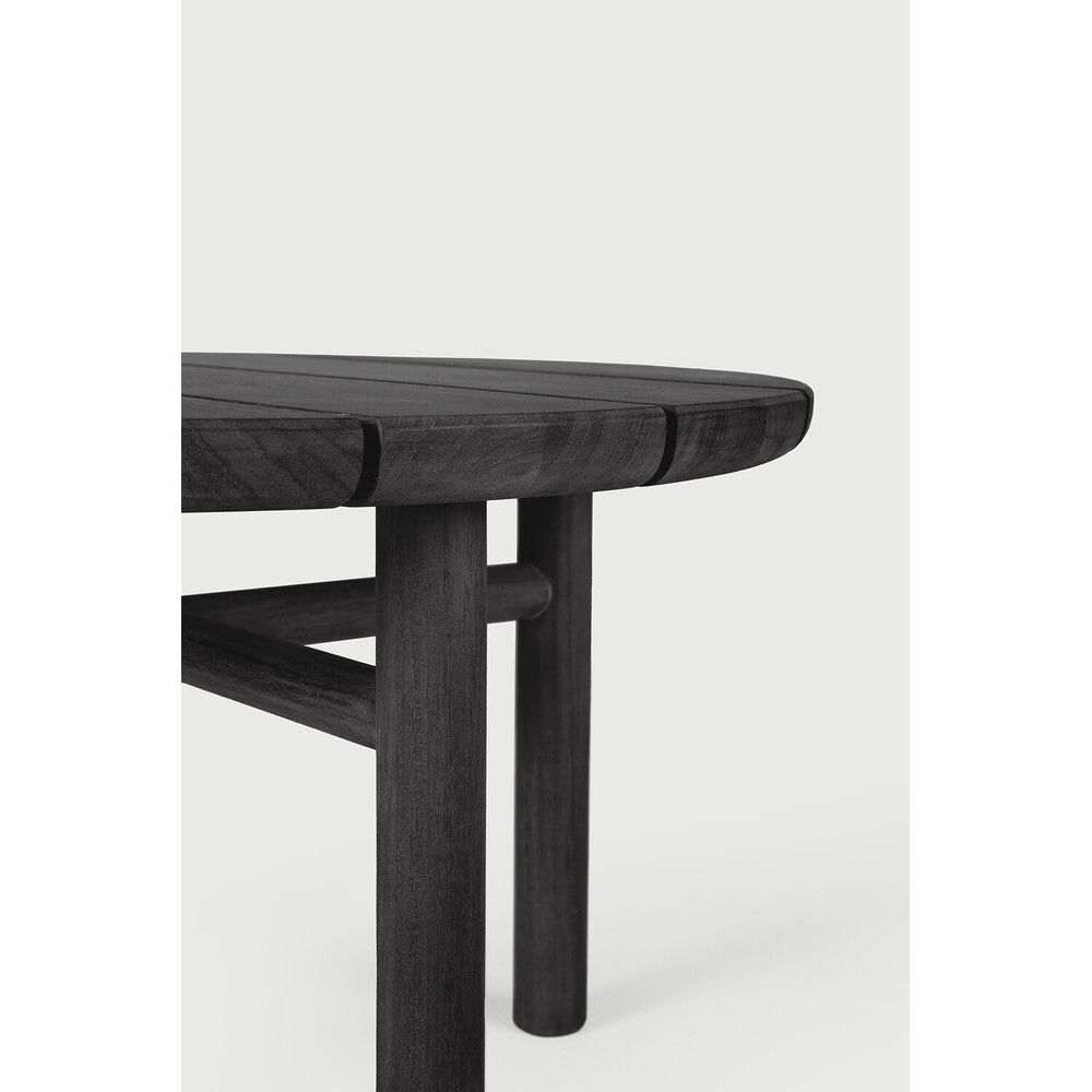 Featuring Quatro Teak Black Outdoor Coffee Table by Ethnicraft at Amethyst Home. The Quatro coffee table is the perfect accompaniment to ensure comfort and elegance when enjoying the outdoors. Equally beautiful as a single item or arranged together in a composition specific to your needs.Brushed : YesCollection : QuatroFinish : VarnishedFloor Protector : YesFrame : Hardwood frame. Amethyst Home provides interior design, new construction, custom furniture, and area rugs in the Scottsdale metro area