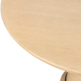 Radovan Bistro Table - Light Wash Oak Veneer | shipping 11/15/2026