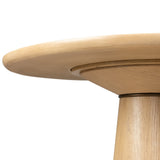 Radovan Bistro Table - Light Wash Oak Veneer | shipping 11/15/2026