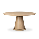 Radovan Dining Table - Light Wash Oak Veneer | shipping 11/15/2026