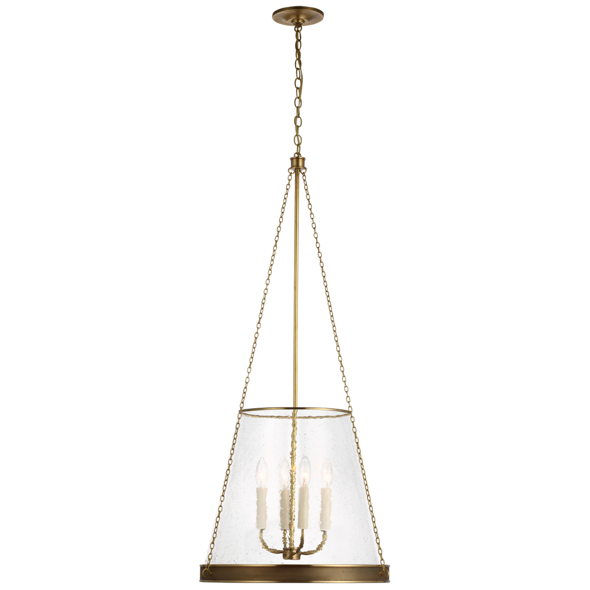 Reese 18" Pendant Soft Brass | ready to ship!