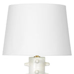 The Norway Ceramic Table Lamp is both modern and fun with its elongated hourglass base dotted with modern ceramic spikes, each formed and applied by hand. Finished with a crisp, natural linen shade and natural brass finial and neck, the Norway is the perfect addition to a living room or as a pair on bedside tables. Amethyst Home provides interior design, new home construction design consulting, vintage area rugs, and lighting in the Laguna Beach metro area.