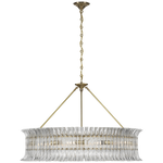 Featuring Rhine 36" Ring Chandelier Hand-Rubbed Antique Brass by Visual Comfort at Amethyst Home. Illuminate your space with the luxurious Rhine 36" Ring Chandelier in hand-rubbed antique brass. With its elegant design and warm, ambient lighting, this chandelier is perfect for adding a touch of sophistication to any room. Elevate your decor with this exclusive piece inspired by the. Amethyst Home provides interior design, new construction, custom furniture, and area rugs in the Monterey metro area