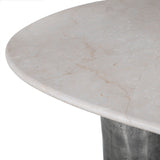 Rhys Dining Table - Ecru Marble | shipping 10/15/2026