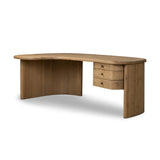 Roan Desk - Aged Smoked Oak | shipping 10/25/2026