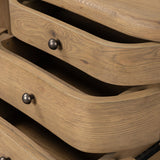 Roan Desk - Aged Smoked Oak | shipping 10/25/2026