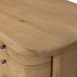 Roan Desk - Aged Smoked Oak | shipping 10/25/2026
