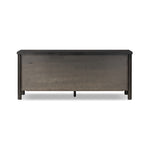 Featuring Roark Ebony Oak Veneer 6 Drawer Dresser by Four Hands at Amethyst Home. Rounded, chunky dowel legs in an ebony oak finish support the overhang top of this dresser. Six drawers provide ample storage, finished with simple gunmetal hardware.Overall Dimensions: 75.00"w x 20.00"d x 31.50"hWeight : 260.14 lbsMaterials : Oak Veneer, Solid Oak. Amethyst Home provides interior design, new construction, custom furniture, and area rugs in the Scottsdale metro area