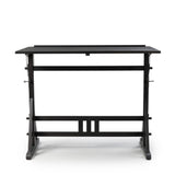 Rockwell Drafting Table - Dark Espresso Reclaimed French Oak | shipping 12/15/2026