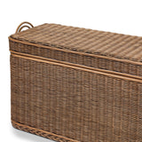 Rowina Trunk - Natural Brown Rattan | shipping 09/25/2026