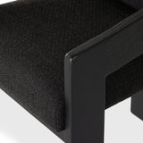 Roxy Dining Armchair - Gibson Black | shipping 11/10/2026