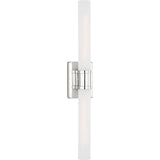 Keaton Large Two Light Wall / Bath Chrome