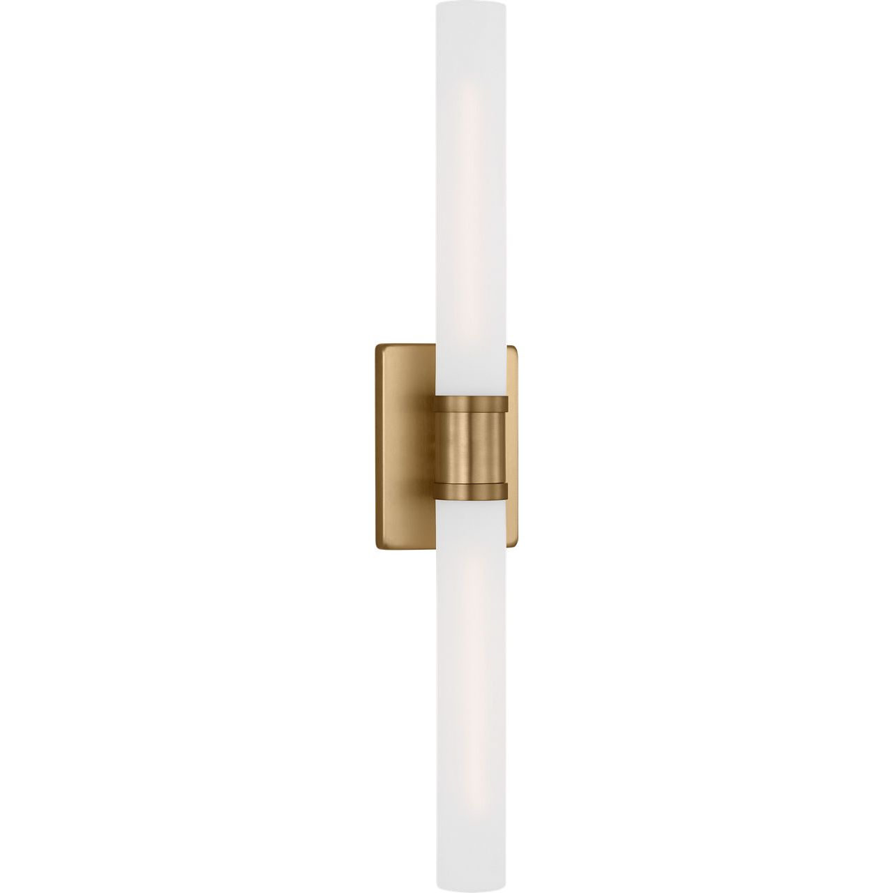 Keaton Large Two Light Wall / Bath Satin Brass