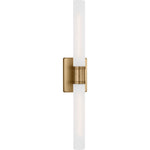Keaton Large Two Light Wall / Bath Satin Brass