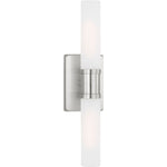 Brushed Nickel with Etched Glass Bulb(s) Not Included | shipping 09/25/2026