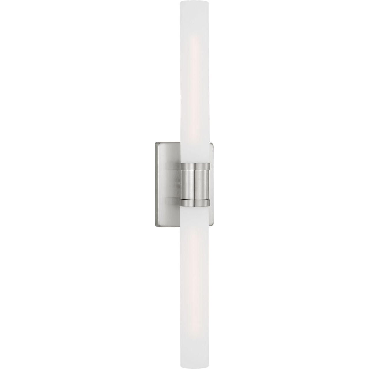 Keaton Large Two Light Wall / Bath Brushed Nickel