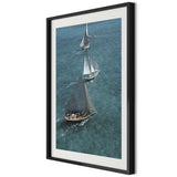 Sailing In The Bahamas by Slim Aarons - Black Maple