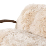 Sandro Settee - Champagne Mongolian Fur | shipping 09/04/2026