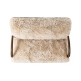 Sandro Settee - Champagne Mongolian Fur | shipping 09/04/2026