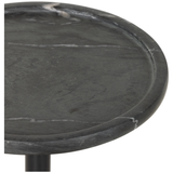 Viola Accent Table - Black Marble | shipping 6/12/2024