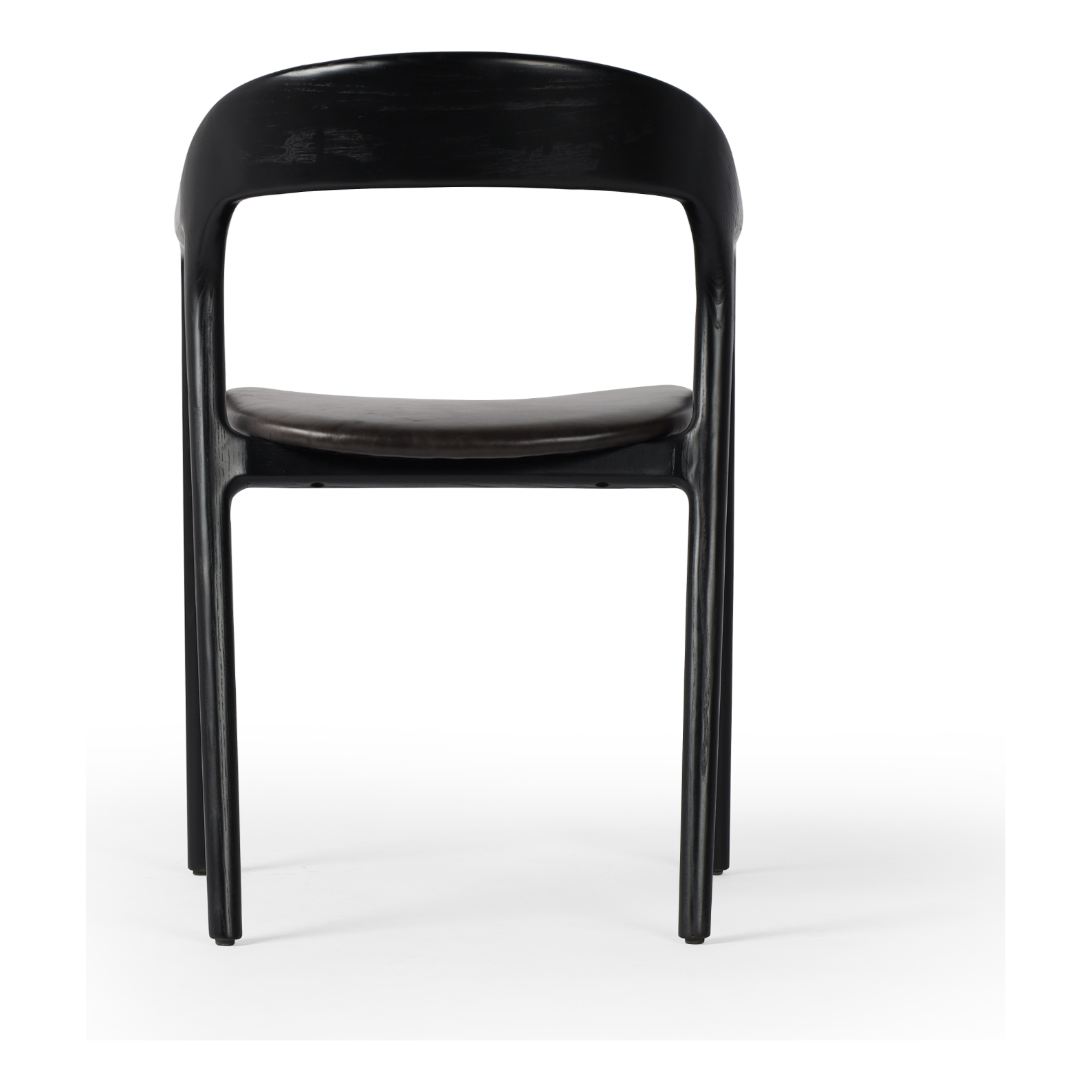 Make it monochromatic. Inspired by simple Scandinavian styling, solid ash forms a shapely open frame for top-grain leather seating. Amethyst Home provides interior design, new construction, custom furniture and area rugs in the Omaha metro area