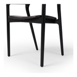 Featuring Amare Sonoma Black Dining Armchair by Four Hands at Amethyst Home. Make it monochromatic. Inspired by simple Scandinavian styling, solid ash forms a shapely open frame for top-grain leather seating.
Overall Dimensions: 22"W x 22"L x 32"HColors: Black, Sonoma BlackMaterials: Solid Ash , Top Grain LeatherWeight: 13.89
Seat Depth: 17.25"Seat Height: 19"Arm Height from Floor. Amethyst Home provides interior design, new construction, custom furniture and area rugs in the Des Moines metro area