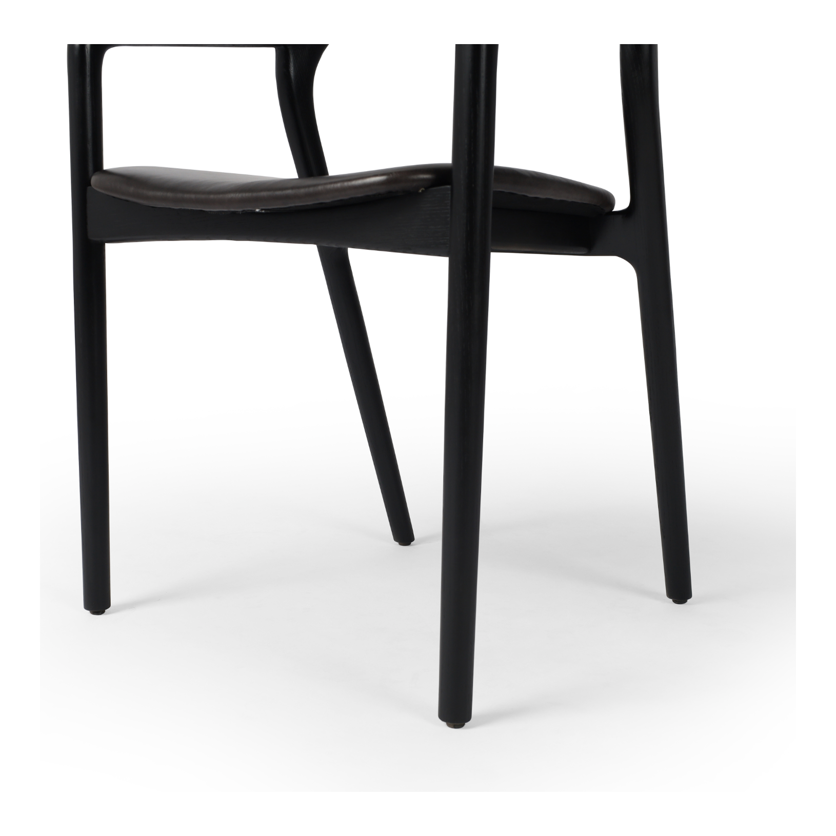 Make it monochromatic. Inspired by simple Scandinavian styling, solid ash forms a shapely open frame for top-grain leather seating. Amethyst Home provides interior design, new construction, custom furniture and area rugs in the Des Moines metro area