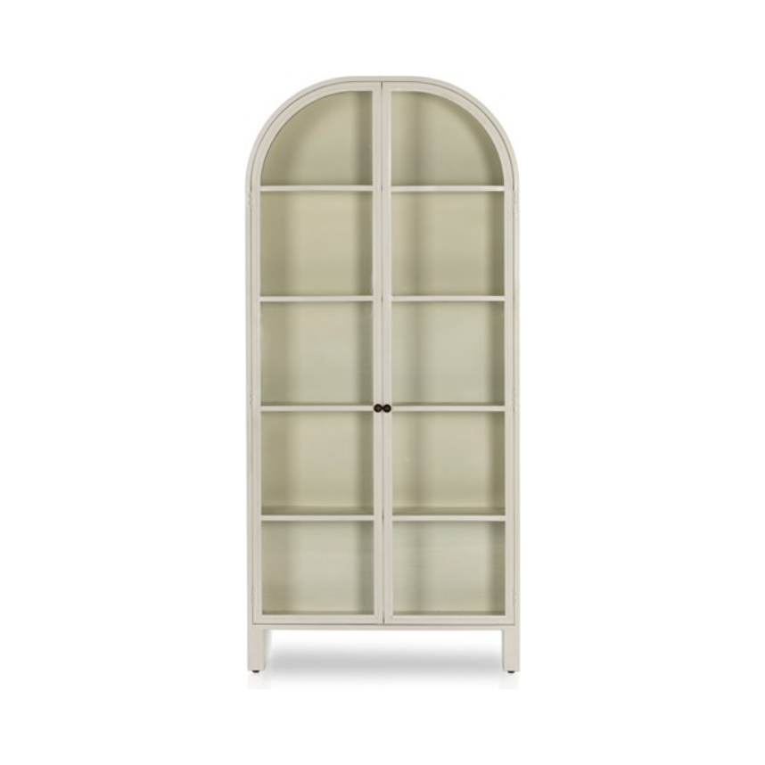 Armoire à revêtement en poudre crème Breya | prêt pour l'expédition!