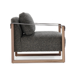 This sleek, masculine Benedict Club Chair from Verellen is bench-crafted with a sustainably harvested hardwood frame and 8-way hand-tied seat, the Benedict is a perfect complement to any interior. Amethyst Home provides interior design, new home construction design consulting, vintage area rugs, and lighting in the Laguna Beach metro area.