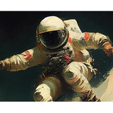 My Space Wave Art