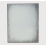 Aged wall mirror