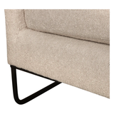 The Allister 101" Sofa by Cisco Brothers is chic and dreamy and may be a celeb favorite -- you'll see it gracing the cover of your favorite magazines. The chunky pillows are so much unique with this silhouette. This sofa is shown in Segura Natural Cotton/Linen Blend (Rub count 30,000). Amethyst Home provides interior design, new home construction design consulting, vintage area rugs, and lighting in the Newport Beach metro area.
