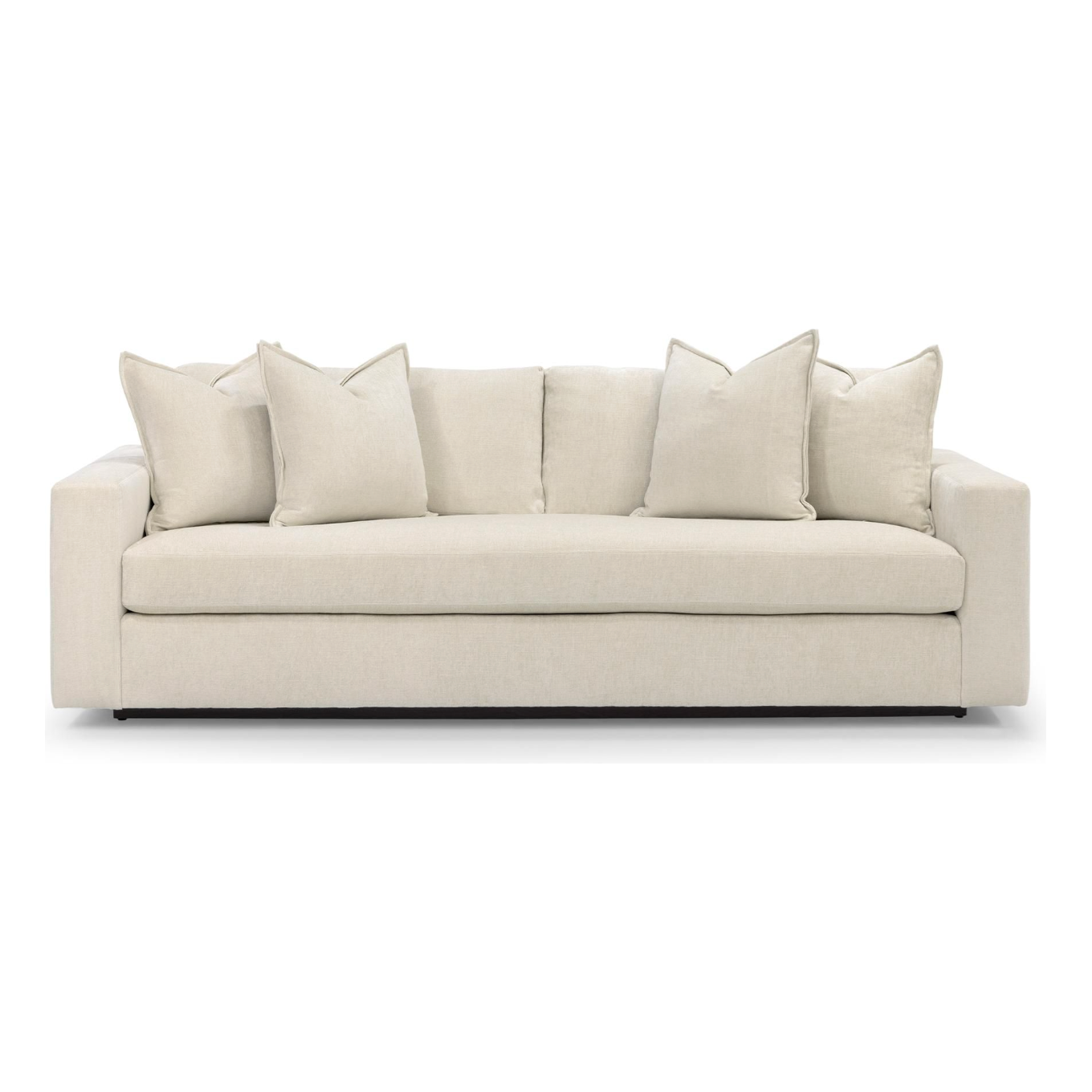 A Verellen best-seller, the Gregoire Sofa Family brings a fresh look to any living room or lounge area. This is made with a sustainably harvested hardwood frame and 8-way hand-tied seat construction. It comes standard with: Amethyst Home provides interior design, new home construction design consulting, vintage area rugs, and lighting in the Winter Garden metro area.