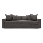 A Verellen best-seller, the Gregoire Sofa Family brings a fresh look to any living room or lounge area. This is made with a sustainably harvested hardwood frame and 8-way hand-tied seat construction. It comes standard with: Amethyst Home provides interior design, new home construction design consulting, vintage area rugs, and lighting in the San Diego metro area.