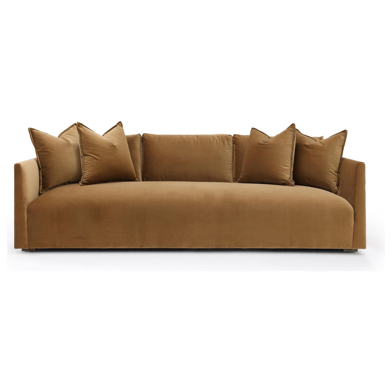 The Thibaut Sofa Family by Verellen is truly something you could lounge on all day. The Thibaut collection is available in multiple sizes to perfectly fit in any spot in the home. We can custom tailor your sofa with an array of fabrics, wood finish, and more to fit your style! Amethyst Home provides interior design, new home construction design consulting, vintage area rugs, and lighting in the Newport Beach metro area.