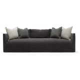 The Thibaut Sofa Family by Verellen is truly something you could lounge on all day. The Thibaut collection is available in multiple sizes to perfectly fit in any spot in the home. We can custom tailor your sofa with an array of fabrics, wood finish, and more to fit your style! Amethyst Home provides interior design, new home construction design consulting, vintage area rugs, and lighting in the Salt Lake City metro area.
