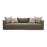 The Thibaut Sofa Family by Verellen is truly something you could lounge on all day. The Thibaut collection is available in multiple sizes to perfectly fit in any spot in the home. We can custom tailor your sofa with an array of fabrics, wood finish, and more to fit your style! Amethyst Home provides interior design, new home construction design consulting, vintage area rugs, and lighting in the Nashville metro area.