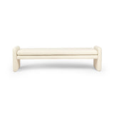 Serena Accent Bench - Durham Cream | shipping 08/14/2026